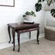 Lot de 2 tables d'appoint tables gigognes Chippendale courbes rectangulaires vintage midcentury ban