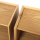 Set of 2 Scandinavian oak bedside tables, Sweden, 1960