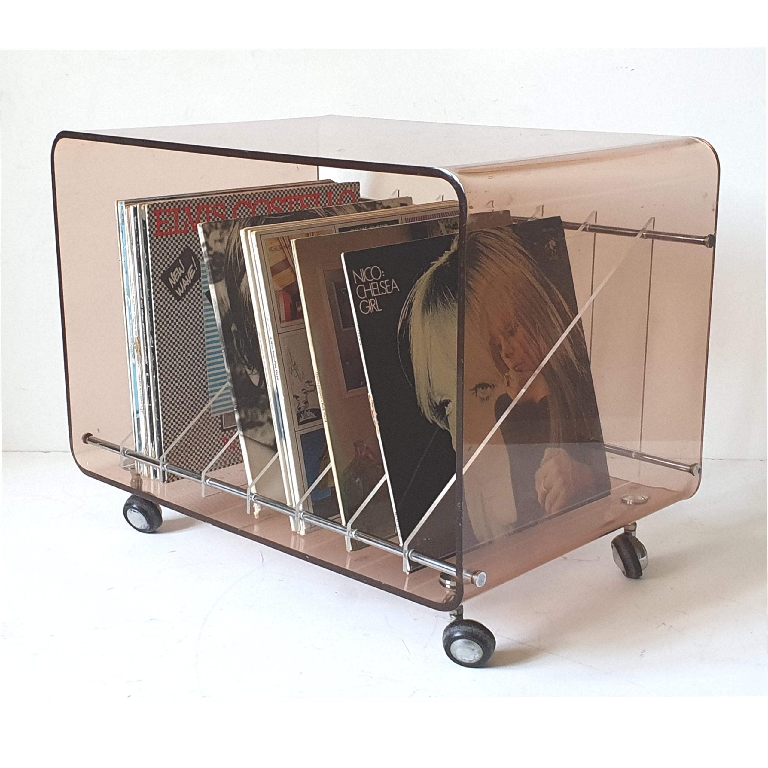 Vinyl storage table Michel Dumas Creations