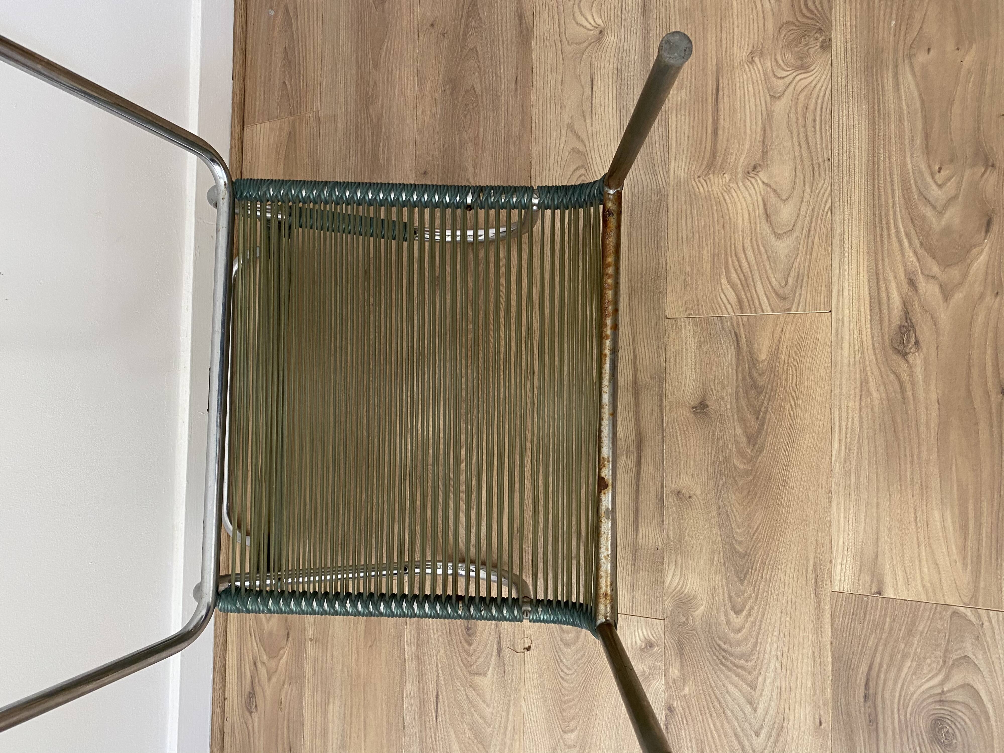 Vintage scoubidou armchair