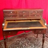 Bureau à cylindre en acajou 19 éme