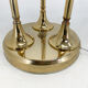 1970's italian metal & glass floor lamp