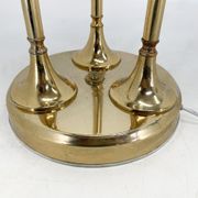 1970's italian metal & glass floor lamp