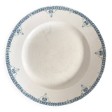 Longwy iron earth round dish, Marceau model