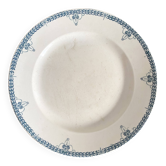 Longwy iron earth round dish, Marceau model