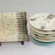 Asparagus service /luneville k g /vintage