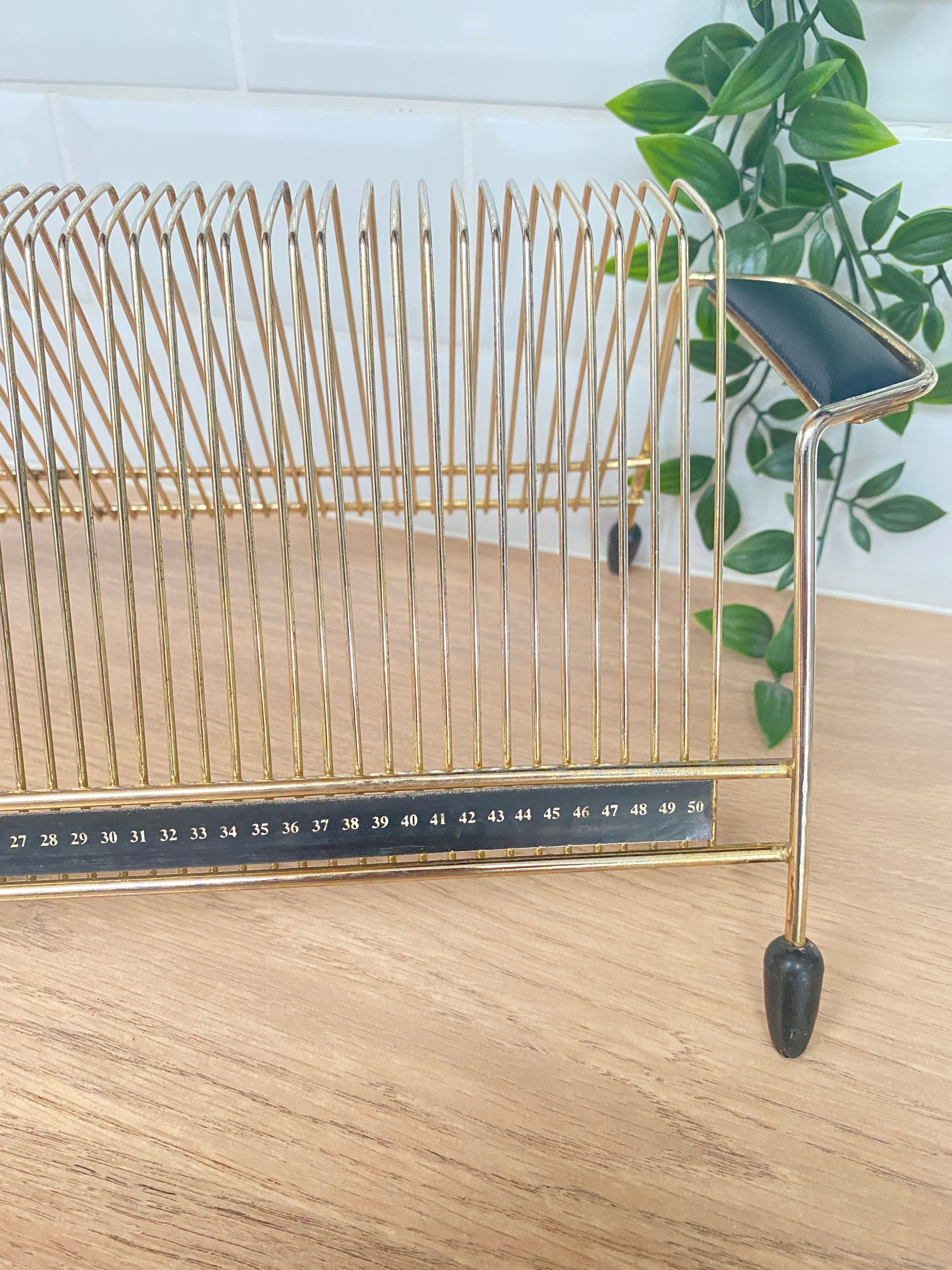 Vinyl records holder from the 50s-60s