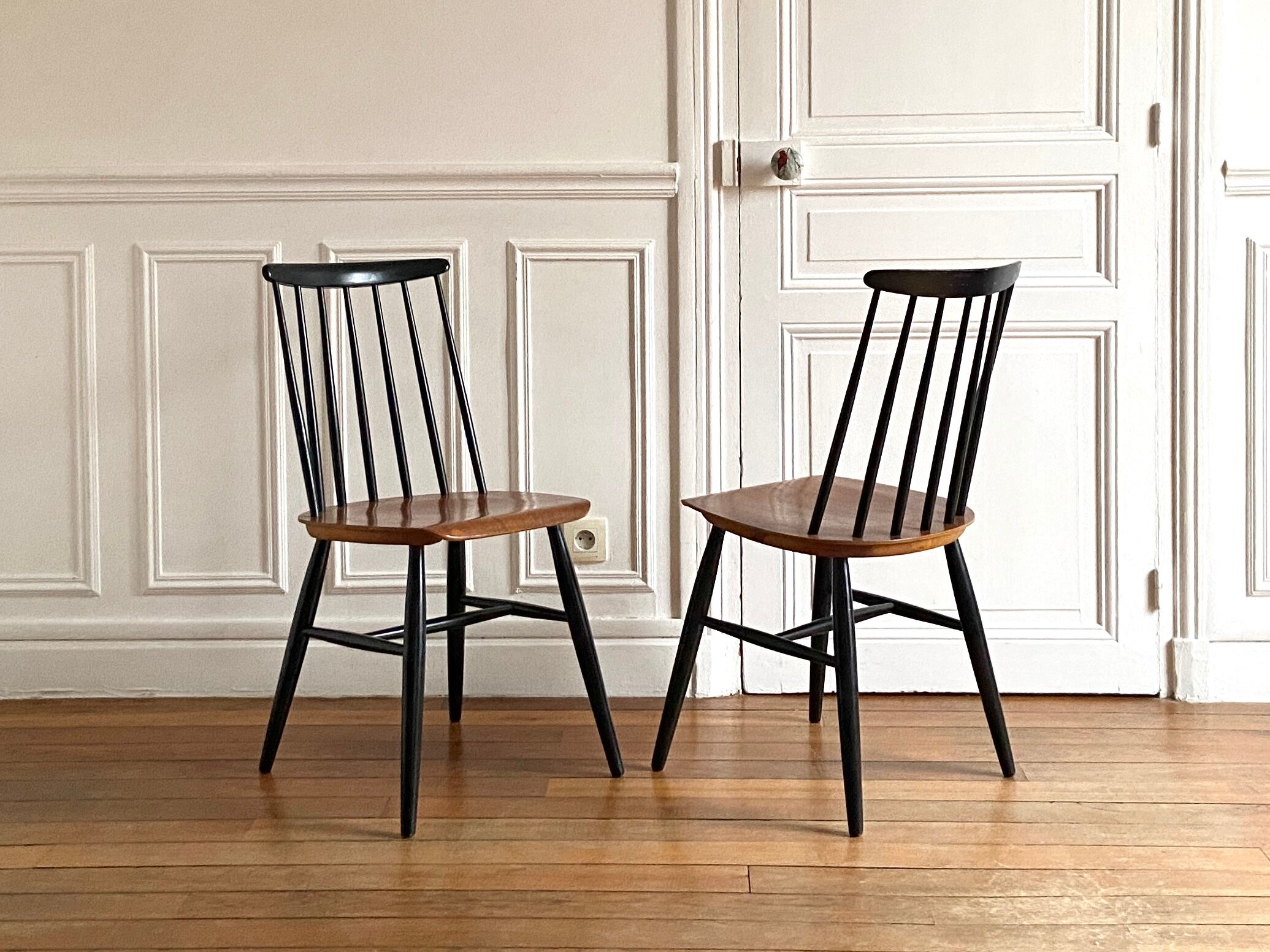 Vintage Fanett chairs by Ilmari Tapiovaara