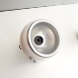 Pair of wall lights eyeball - lacquered white -1970