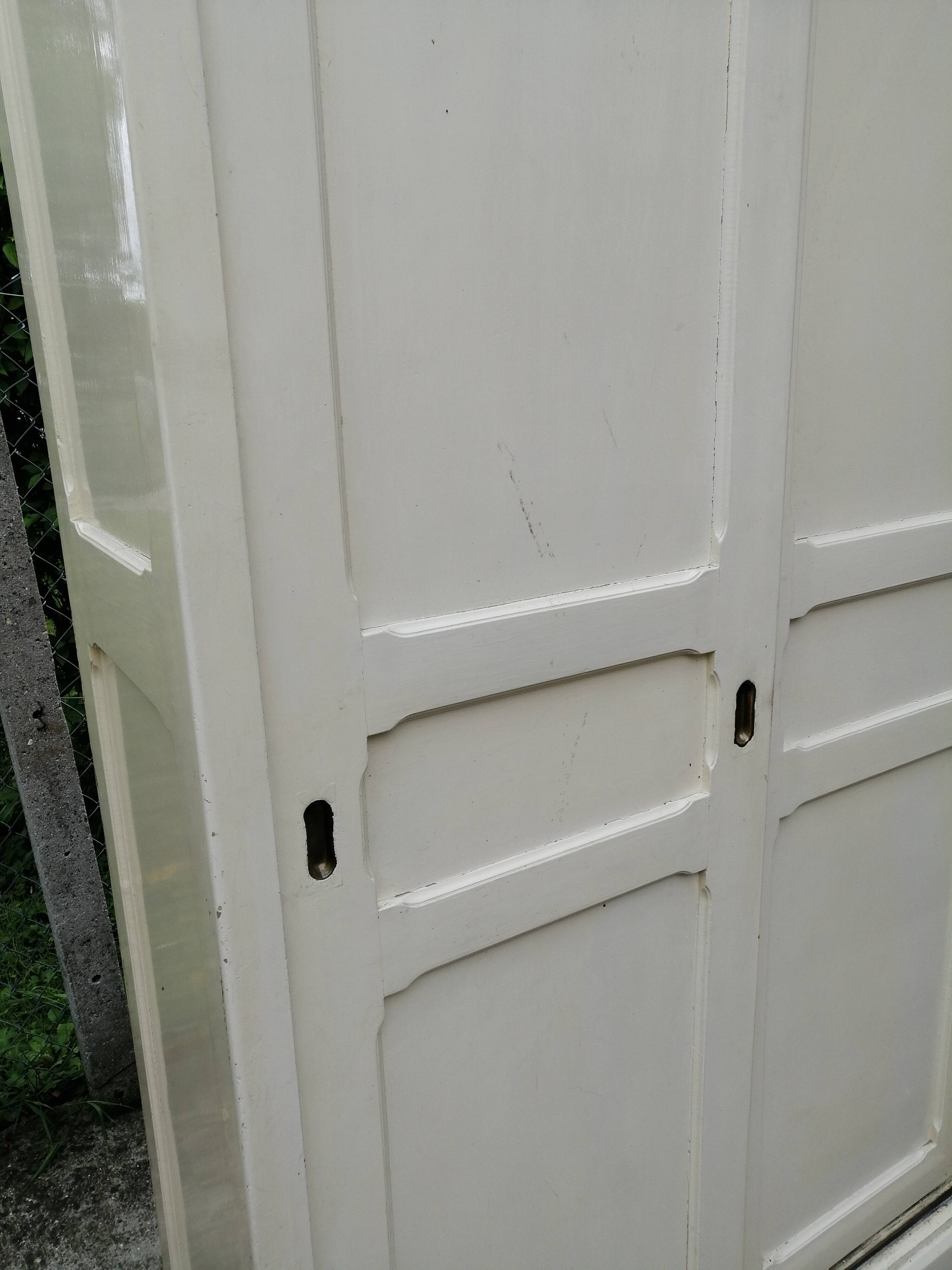 Large Parisian wardrobe sliding doors 50/60s