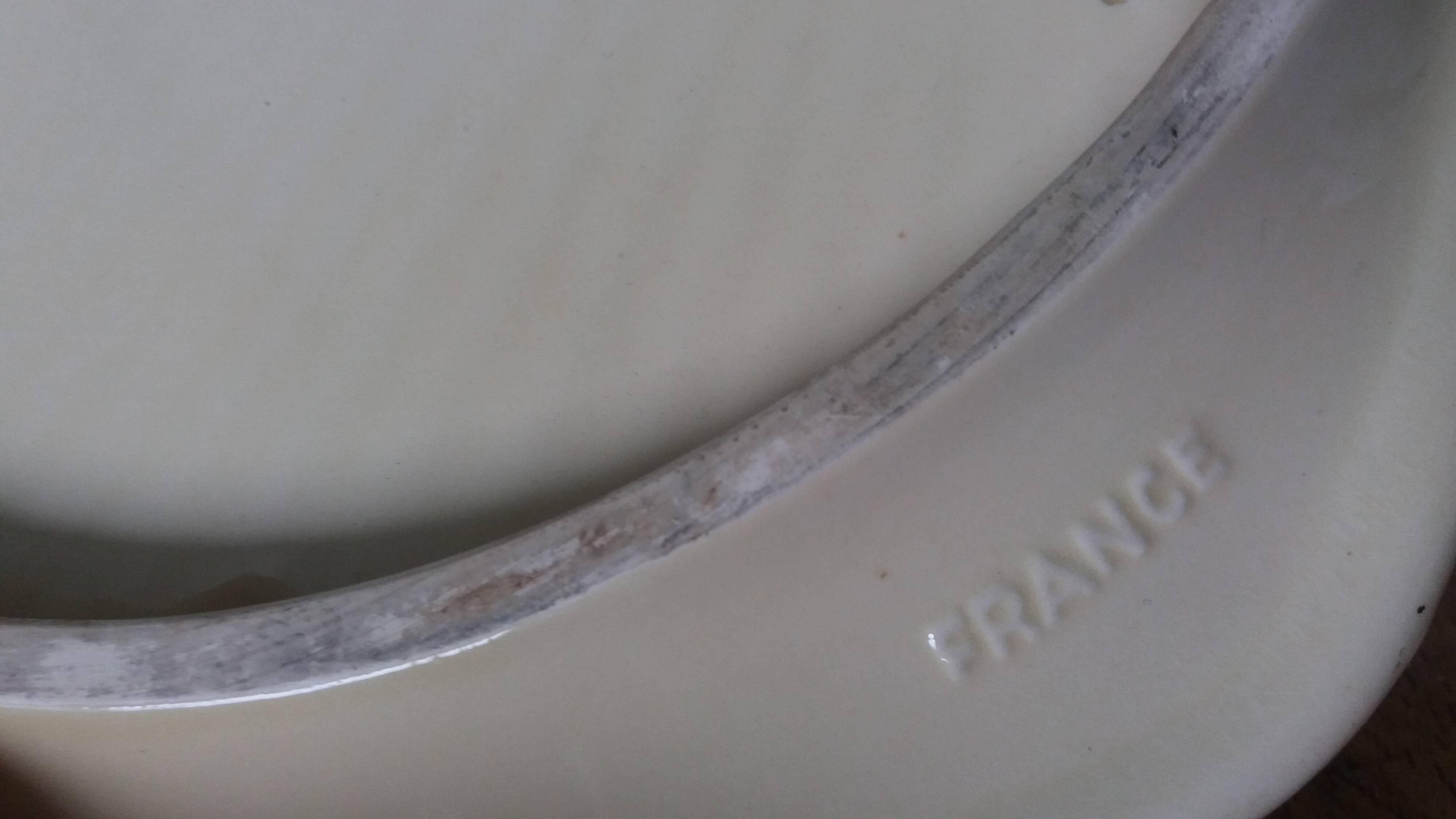 Verceram model 4675 leaf plate from the 1950s.