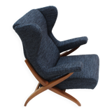 Mid Century Modern Fiorenza Italian Armchairs Designed By Franco Albini, 1950