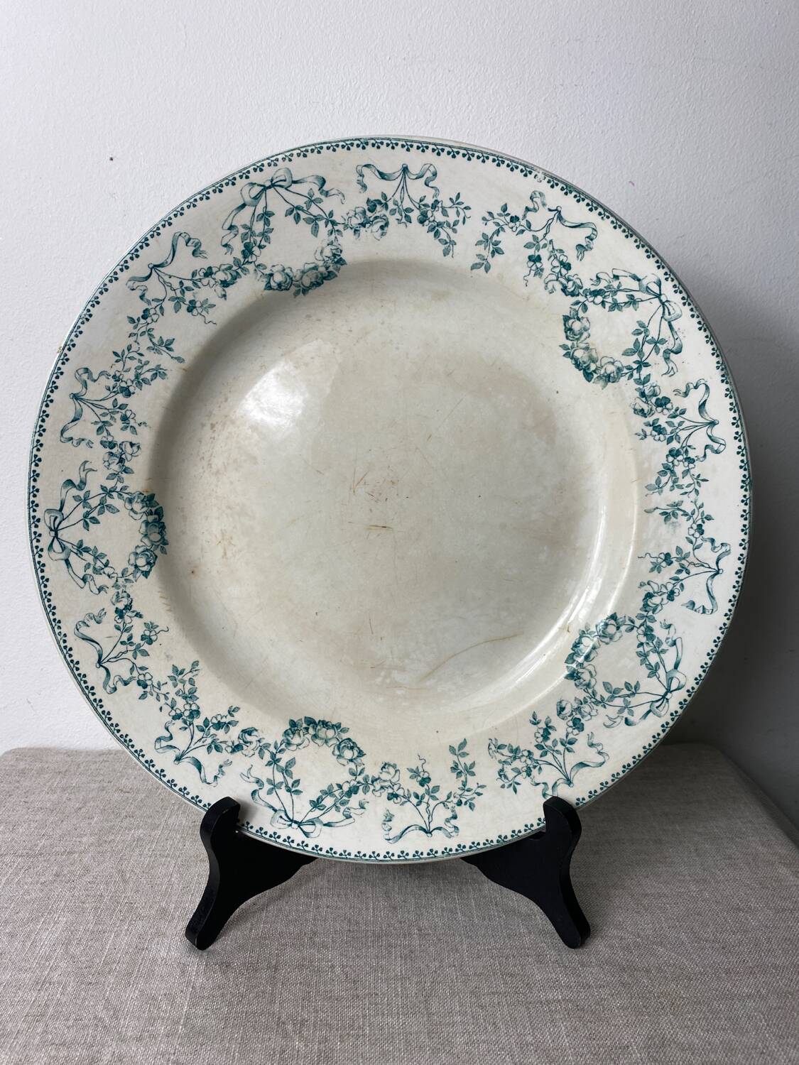 Mozart Sarreguemines ironstone dish