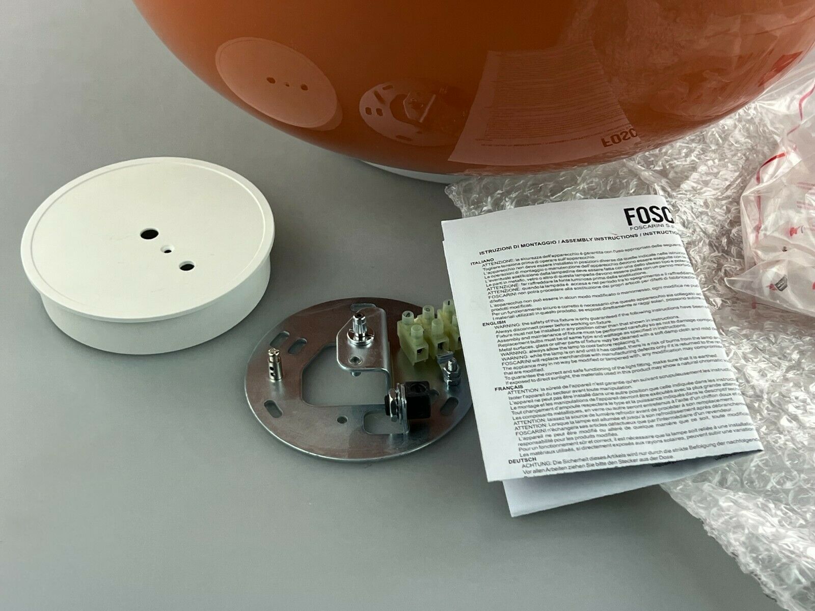 Pendant Lamp Ionna Vautrin for Foscarini Chouchin Design ceiling lamp