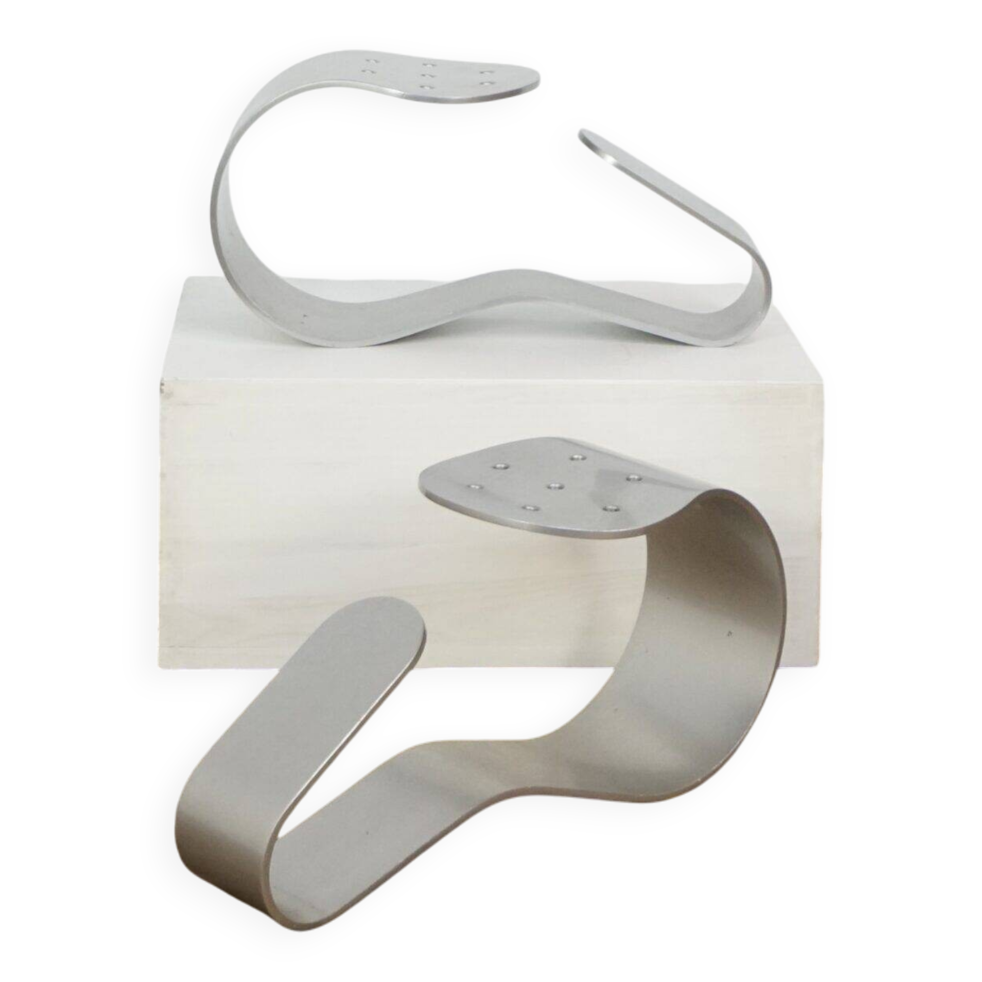 Pair of stools by Roger Tallon for Bata