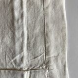 Rectangular pillow taie in linen linen yarn to days and reserve linen peas