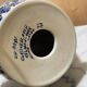 Delft lamp in blue and white earthenware - height 80 cm