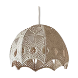 Bohemian macramé pendant light