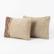Set of 2 vintage kilim cushion covers 41x61 cm