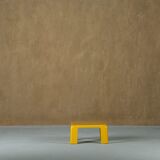 Yellow Amanta coffee table by Mario Bellini for C&B Italia, Italy, 1970s