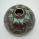 Vase Thistle Art deco porcelain from Limoges by Camille Tharaud