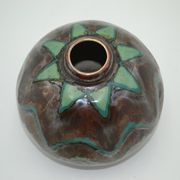 Vase Thistle Art deco porcelain from Limoges by Camille Tharaud