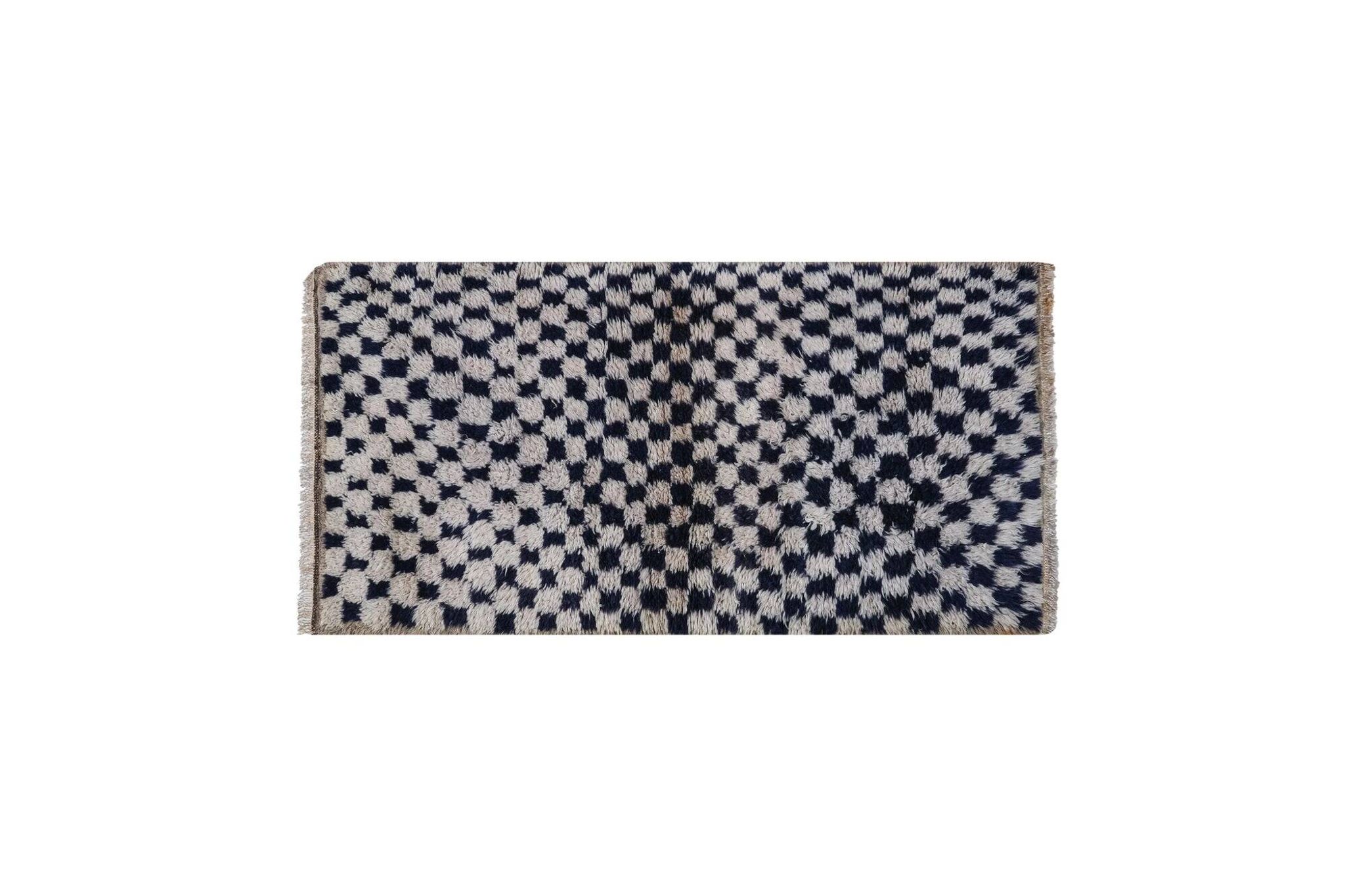 Tapis turc vintage fait main 77x140 cm