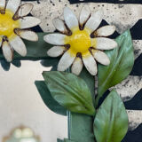 Vintage Italian metal mirror