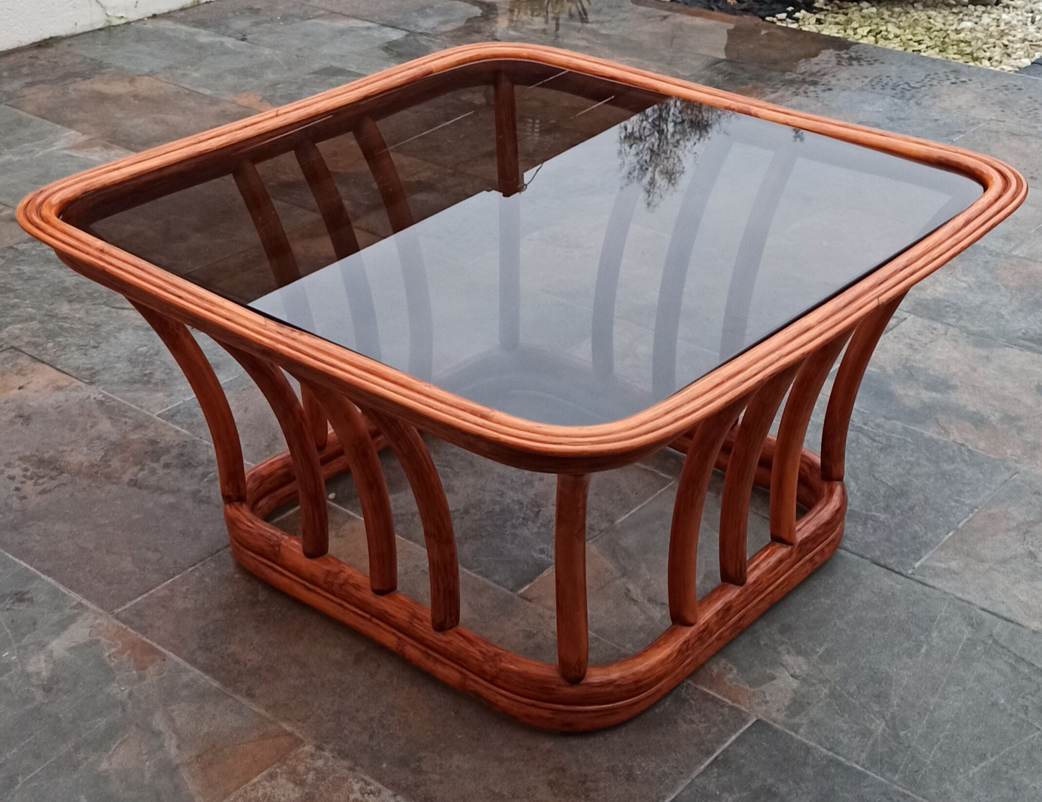 Philippine cane coffee table