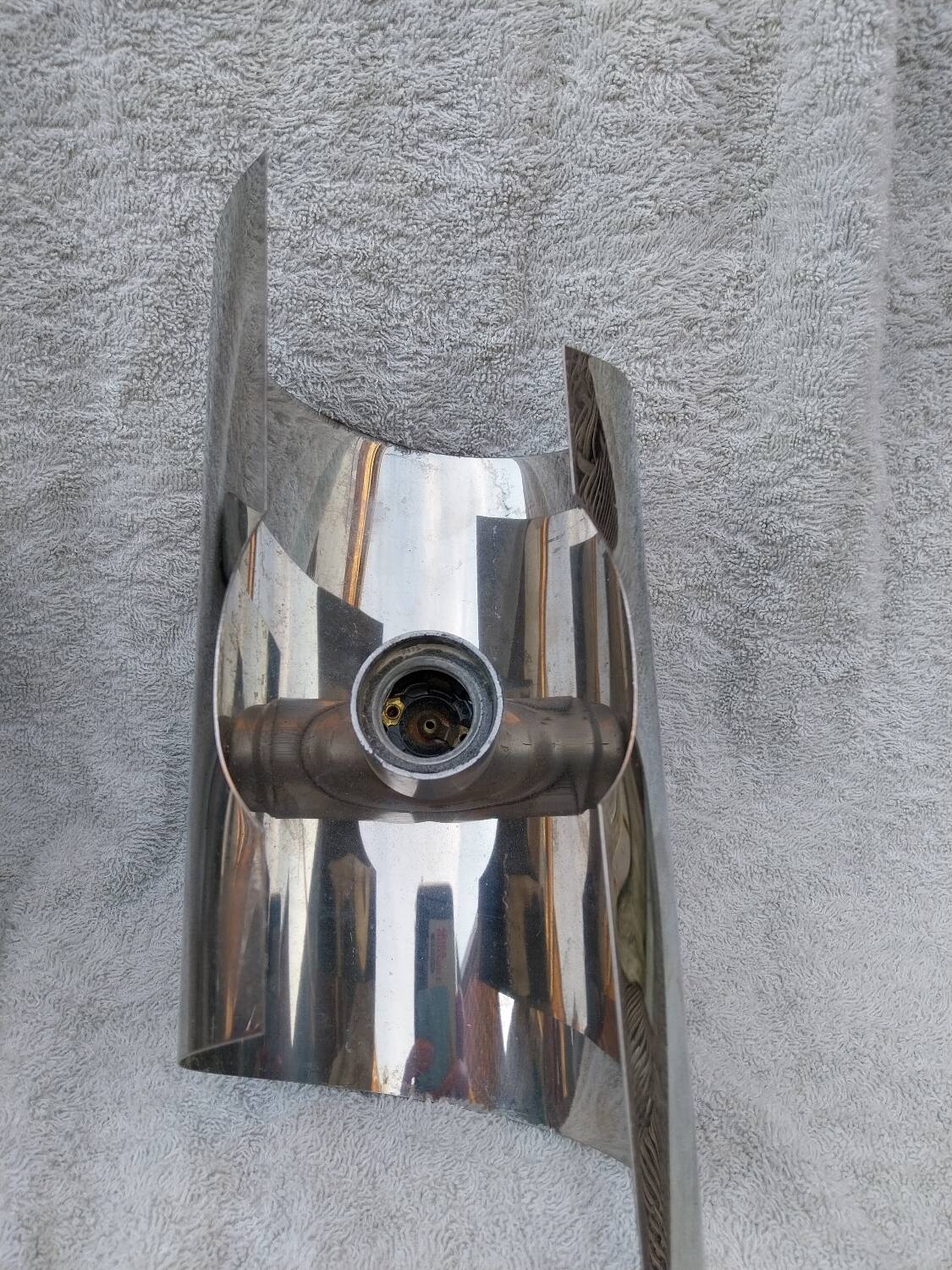 Pair of Space Age wall lights