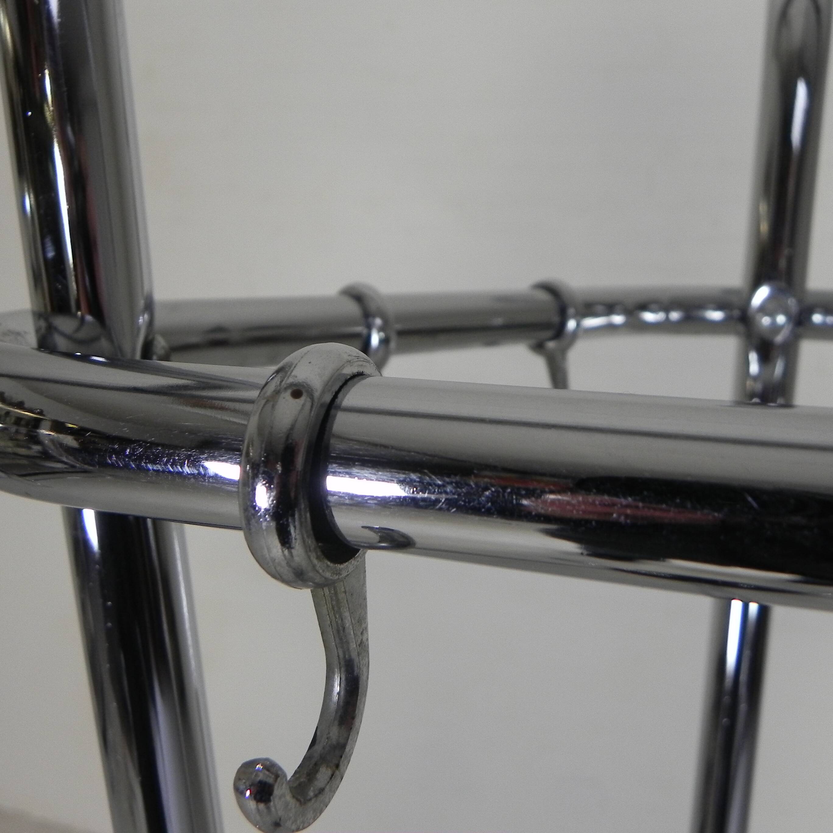 Sturdy standing Tubax coat rack, 1960s