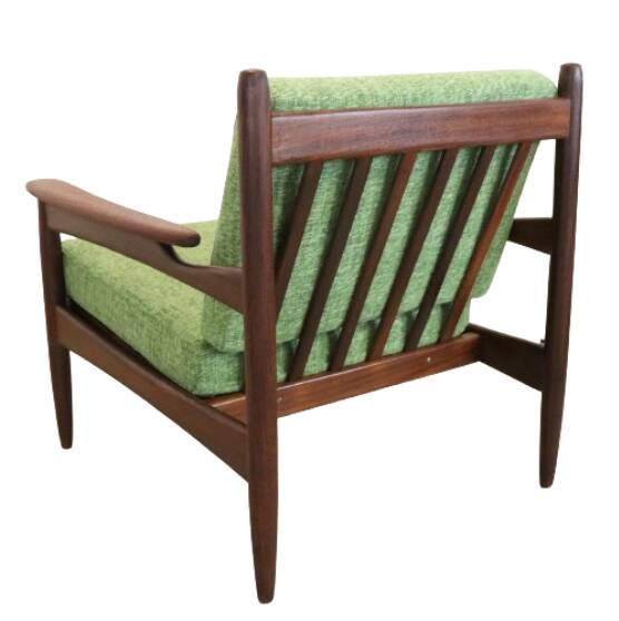 vintage mid century teak Fauteuil 'Rozendaal'