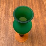 Glass vase from the Italian Satinato series attributed to Carlo Moretti, 1970s.