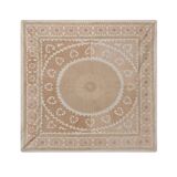 Tapis noué à la main, tapis turc vintage 155x155 cm
