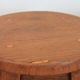 Set of 4 brutalist bar stools