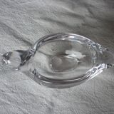 Empty pocket pigeon in Sevres crystal