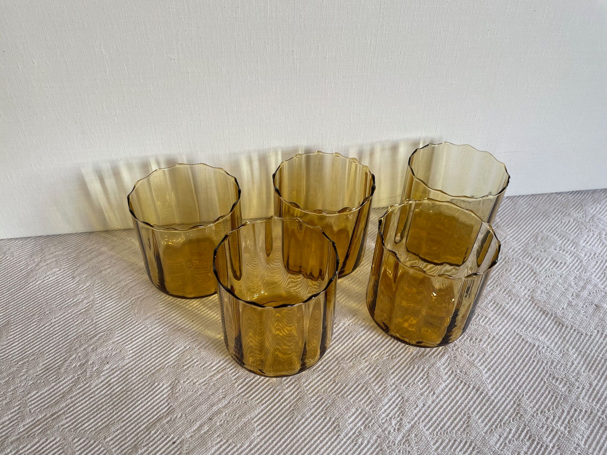 Worked glass 60s/70s