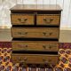 English mahogany commode from the 1950s.