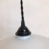 White opaline lace walker