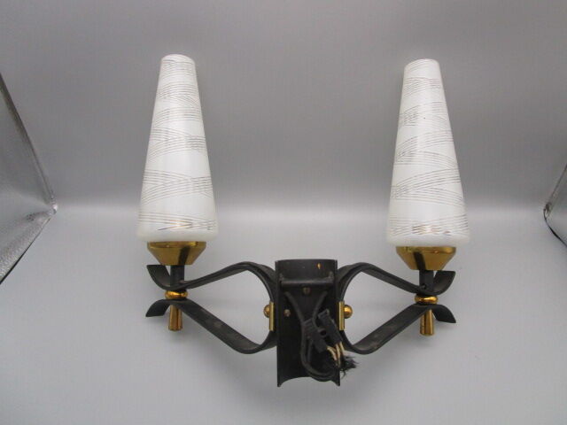 Double vintage wall lamp 50/60'