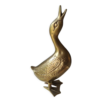 Vintage decorative duck figurine, 70