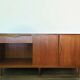 Vintage teak row