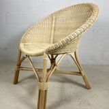 Rattan armchair