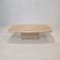Italian coffee table in travertine, 1980s