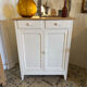White cream Parisian buffet