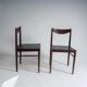 Set of 4 mid-century dining chairs