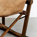 Sergio rodriguez folding chair & ottomane for oca