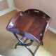Beautiful marine table in solid mahogany, elegant and practical.