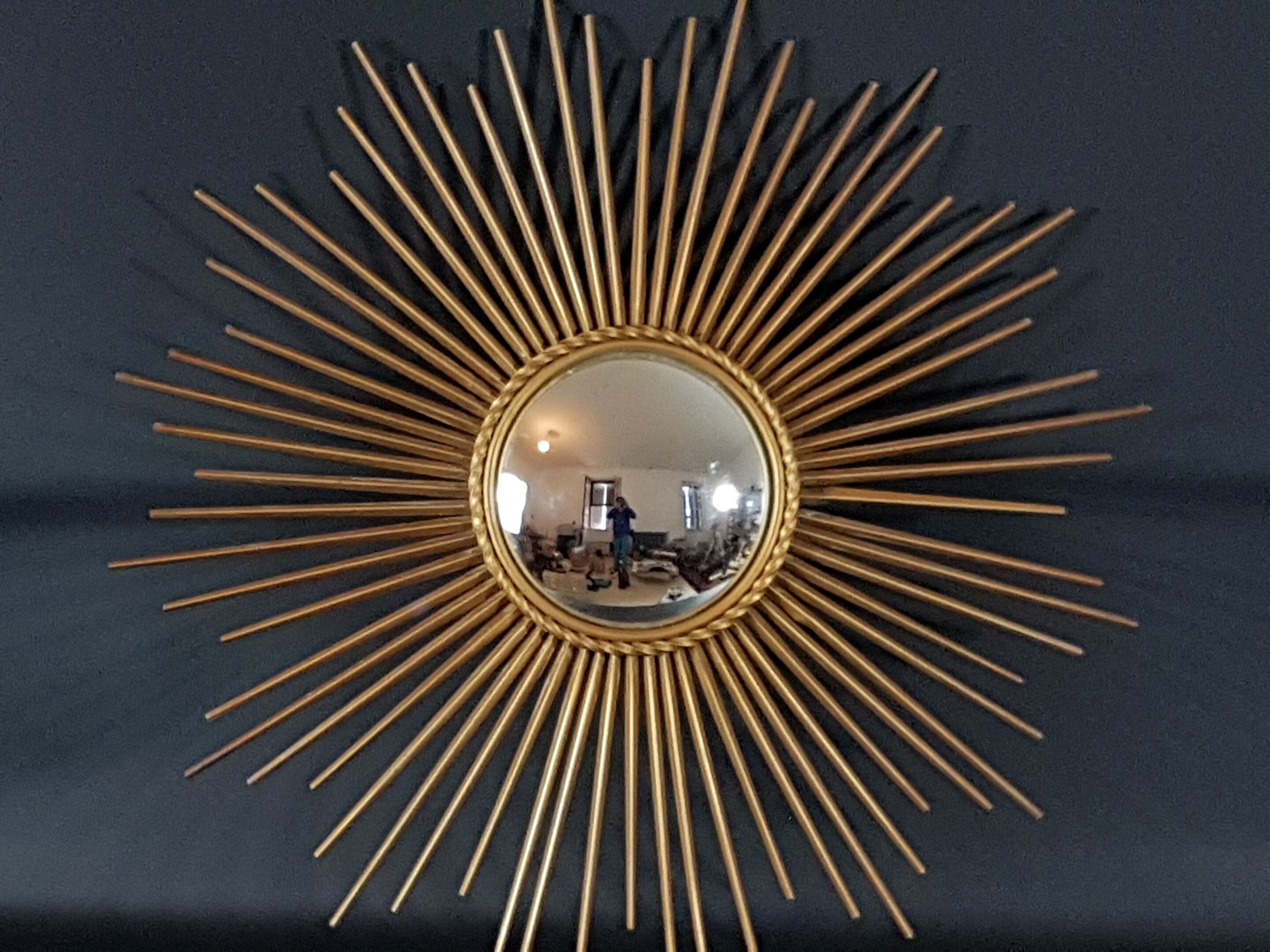 Mirror sun witch 70 cm Chaty Vallauris