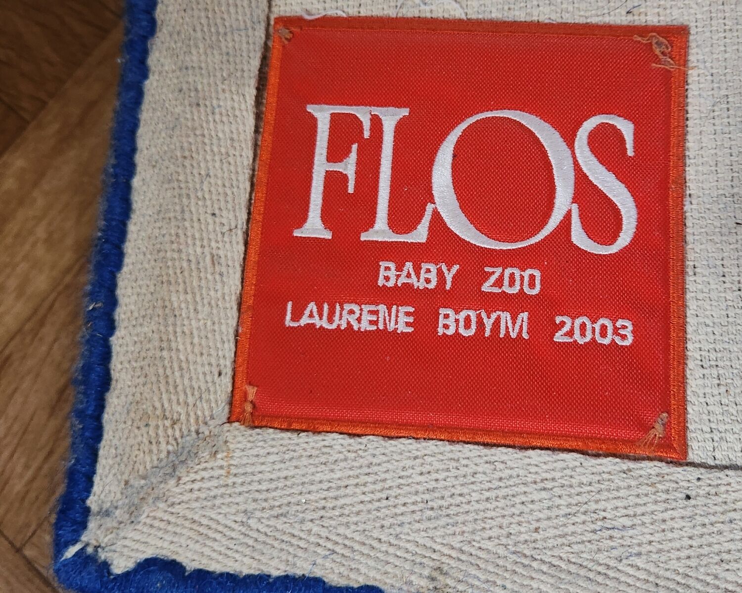 Pure wool rug Laurene Boym